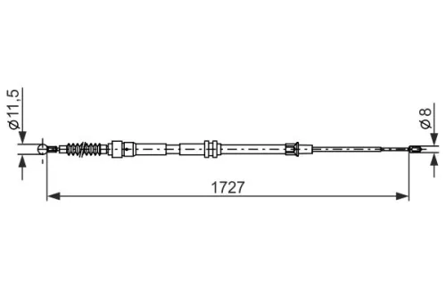 Seilzug, Feststellbremse