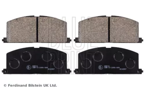 Bremsbelagsatz, Scheibenbremse