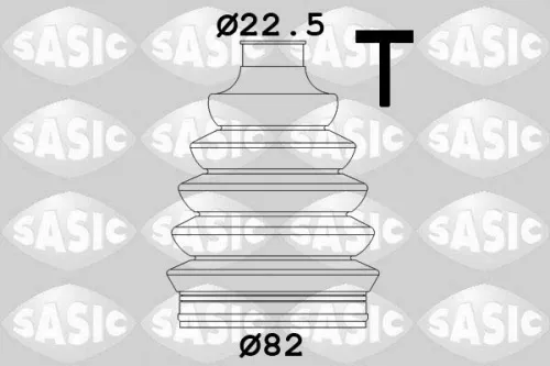 Faltenbalgsatz, Antriebswelle