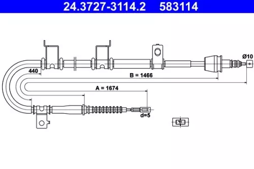 Seilzug, Feststellbremse