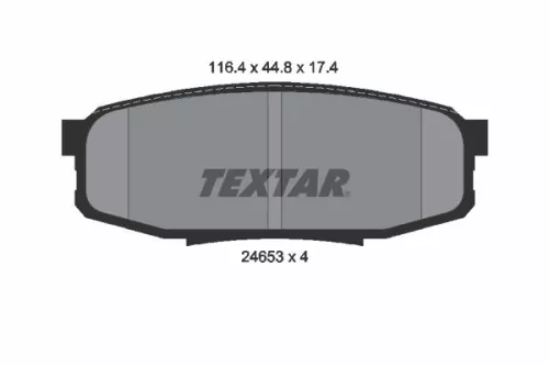 Bremsbelagsatz, Scheibenbremse
